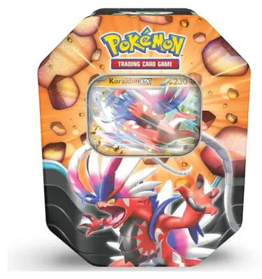 Produktbild von Pokemon Slashing Legends Tins: Koraidon ex Tin