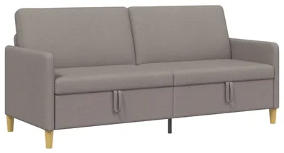 Obrázok produktu pre vidaXL Pohovka s úložným priestorom, farba taupe, 192 x 78 x 87 cm, polyester