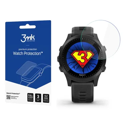 Produktbild von 3mk Display Hybridglas Watch Protection für Garmin Forerunner 945 0,2mm (3 Stück)