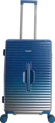 Produktbild von Saxoline SX Blue Elite M Trunk Trolley TSA Zahlenschloss Spinner 66 cm blue gradient