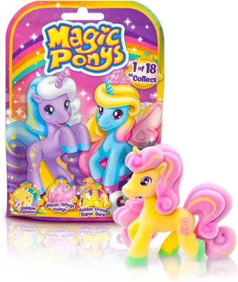 Productafbeelding van CRAZE MAGIC PONYS – Verzamelfiguren, Serie 2, Verschillende kleuren