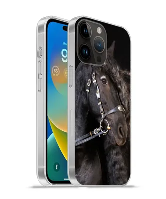 Produktbild von MuchoWow® Handyhülle Schutzhülle Hülle für Apple iPhone 14 Pro Max Pferd - Halfter - Mähne Silikon Softcase Handy Hülle - Hardcover