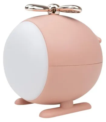 Zdjęcie produktu dla Lampa stołowa LED helikopter nocne różowa 2.5W ciepła tworzywo sztuczne wym:9,2x10,4x10,8cm IP20 Mary's