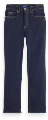 Productafbeelding van Scotch & Soda Core Sky, rechte pasvorm, jeans, blauw, dames, maat 29 / 30, blauw, maat 29