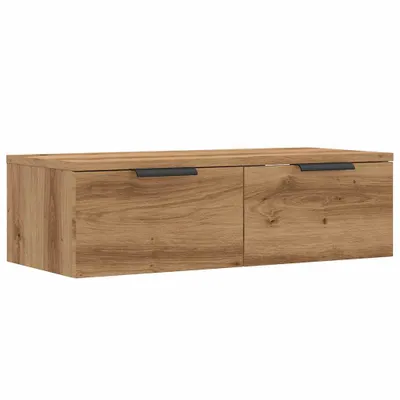 Image de Armoire murale vieux bois 68x30x20 cm bois d'ingénierie