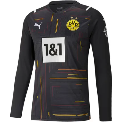 Produktbild von PUMA BVB Borussia Dortmund Torwarttrikot langarm 2021/22 puma black/puma white L