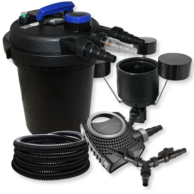Obrázok produktu pre SunSun Tlakový rybníkový filter 10000l 11W UVC NEO8000 70W čerpadlo 25m hadica Skimmer CSP-250