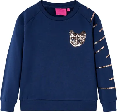 Productafbeelding van Kindertrui 116 marineblauw