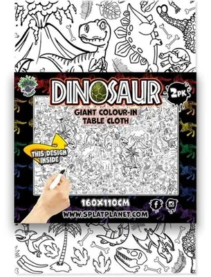 Immagine prodotto di Obrus do malowania Dinozaury 2 sztuki