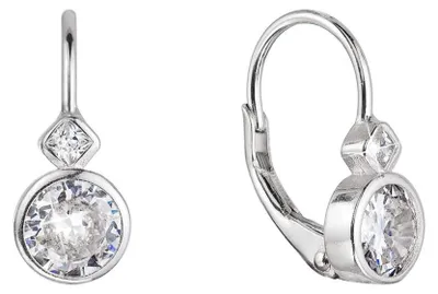 Image de Belles boucles d'oreilles de filles avec cristaux 11479.1 cristal