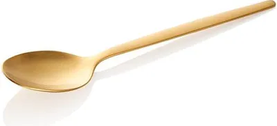 Produktbild von 24x Dessertlöffel ALEX GOLD, mit gold, matte PVD Beschichtung, 16 cm, Chromnickelstahl 18/10