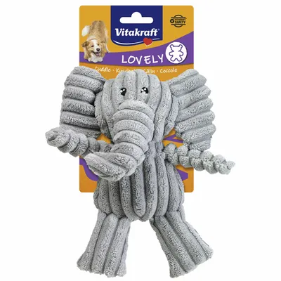 Produktbild von Vitakraft Plüschtier Hunde Elefant Spielzeug mit Geräuschen