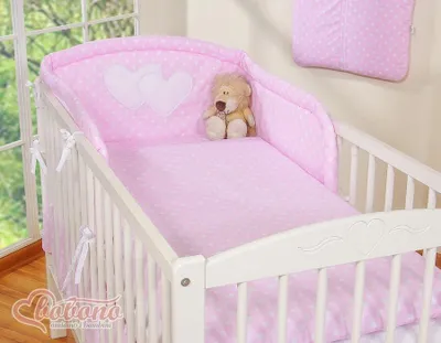 Immagine prodotto di set di biancheria da letto per neonati a 2 pezzi - set di reti a doghe - cotone delicato sulla pelle