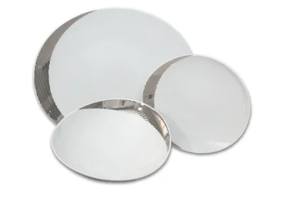 Image de Ensemble d'assiettes, porcelaine de Carlsbad Thun, Loos, platine, 18 pièces