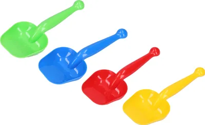 Produktbild von Kleine Sandschaufel aus Plastik, 17 cm, für Gartenarbeit und Sandspiele