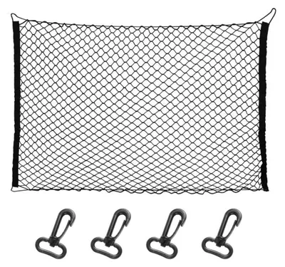 Obrázok produktu pre Sieťka do auta, ochranná sieťka, deliaca sieťka, mreža pre psov, bezpečnostná sieťka do batožinového priestoru, rozmery 120x70 cm