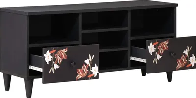 Immagine prodotto di vidaXL Armadietti multicolore 100 x 33,5 x 46 cm in legno massiccio di mango