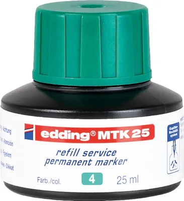 Produktbild von edding Nachfülltusche MTK 25 4-MTK25004 25ml grün