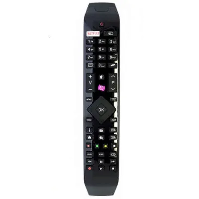 Zdjęcie produktu dla Pilot zdalnego sterowania RC49141 do telewizorów Hitachi z przyciskiem NETFLIX