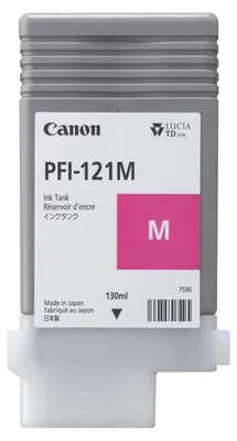 Obrázok produktu pre Canon PFI-121M, Purpurová, 130 ml, 1 kusov, Balenie po jednom kuse
