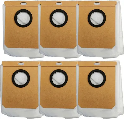 Produktbild von Mobilly Taschen für Cecotec Conga 2499 7490 8290, Tesla IQ400 Plus, Sencor SRV 9185BK, SRV6485, 6 Stück