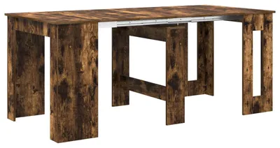 Zdjęcie produktu dla Stół do jadalni vidaXL 180 x 85 x 75 cm z materiału drewnopochodnego, dąb wędzony