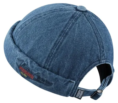 Obrázok produktu pre Pánska uni čiapka, nastaviteľná, tmavomodrá, obvod 55-60 cm, 100% bavlna