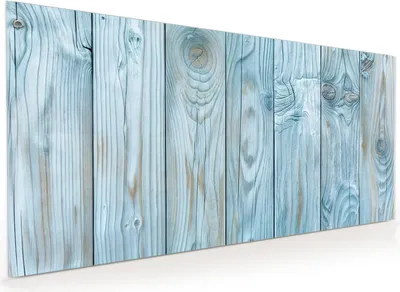 Produktbild von Küchenrückwand Spritzschutz Glas mit Motiv Holzbretterdekor 40 x 40 cm