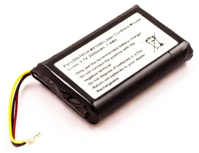 Productafbeelding van Accu geschikt voor de Logitech MX1000 draadloze laser muis, model L-LB2