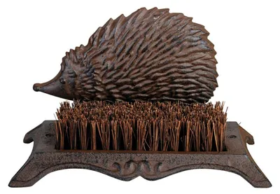 Image de Esschert Design Brosse à chaussures Hérisson ; LH61