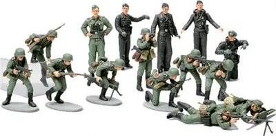 Immagine prodotto di Tamiya 1:48 WWII Figuren-Set Dt.Infa