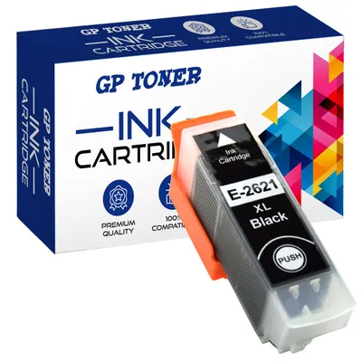 Obrázok produktu pre Tlačové kazety kompatibilné pre Epson 26XL XP510 XP520 XP600 XP700 XP720 XP820 čierna