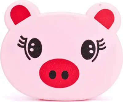 Produktbild von Auto-Klappsitz, Tisch, platzsparend, niedliches Muster, zum Aufhängen, praktisch, stabil, Getränkehalter, Notebook-Deck, rosa Schwein