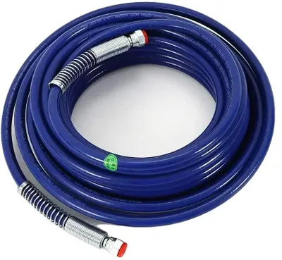 Immagine prodotto di Tubo flessibile in fibra, 15 metri, pressione massima 3300 psi, pressione di esercizio 3300 psi, adatto per applicazioni di verniciatura a spruzzo airless, struttura leggera