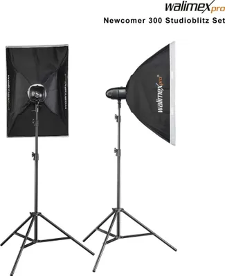 Obrázok produktu pre Walimex pro Newcomer 300 II Set Double