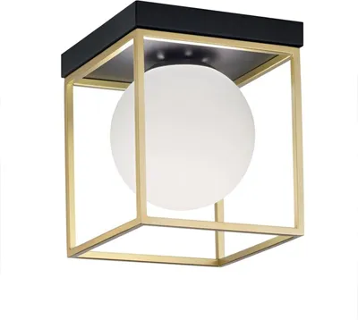 Zdjęcie produktu dla Lampa sufitowa plafon APP1166-1C Gold White