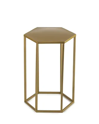 Obrázek produktu pro Kvìtinový stojan, stojící kvìtinový záhon, moderní, kov, podkroví, zlato 40 cm