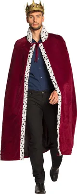 Produktbild von Boland Majestät Königsmantel Herren 140 cm Bordeaux Einheitsgröße