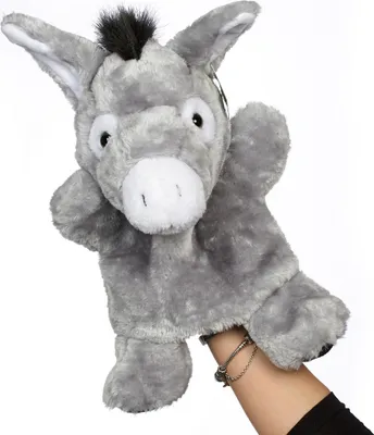 Obrázek produktu pro Plyšový maňásek osel 37 cm