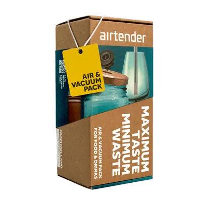 Obrázek produktu pro Airtender Air & Vacuum Set (schwarz, 11-tlg. Set, Wein frisch halten)