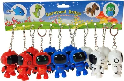 Image de Porte-clés robot MIX (12 pièces)