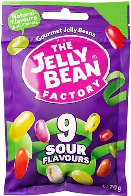 Produktbild von The Jelly Bean Factory Sour Mix 70g Beutel