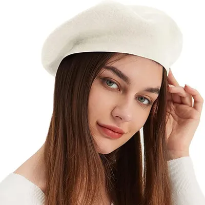 Produktbild von FLOBBS Damen Baskenmütze, Damenmütze, Wollmütze, One Size aus 100% Wolle