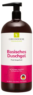 Produktbild von GREENDOOR Basisches Duschgel XL Pink Grapefruit