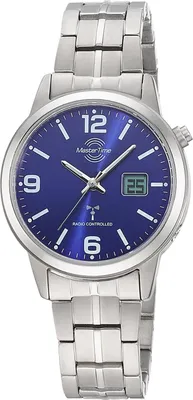 Master Time MTLT-10902-32M Damen-Funkarmbanduhr Expert Titan/Blau 1