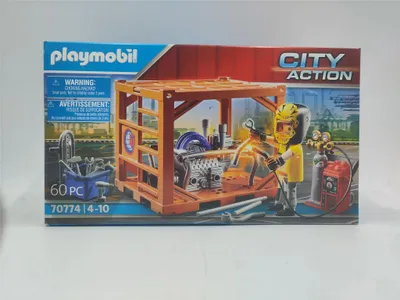 Produktbild von PLAYMOBIL City Action 70774 Containerfertigung