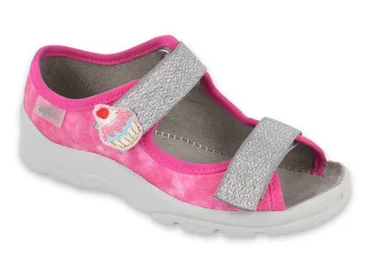 Obrázok produktu pre prezuvky sandálky Befado Max 969X163 ružové cupcake 26