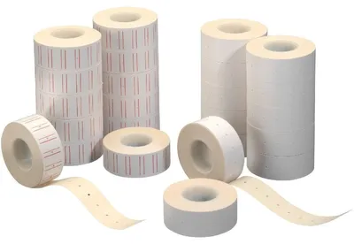 Zdjęcie produktu dla Herlitz 1605294, Biały, Prostokąt, Na stałe, Papier, 21,6 mm, 12 mm