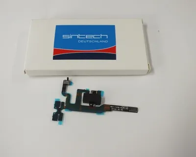 Produktbild von Kopfhörerbuchse mit Kabel für iPhone 4S schwarz