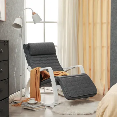 Produktbild von SONGMICS Relaxsessel Relaxstuhl, ußstütze verstellbar, bis 150kg belastbar